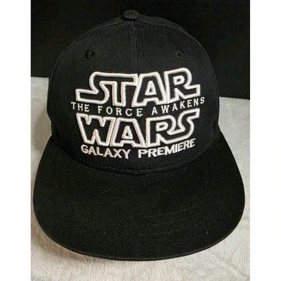 Star Wars The Force Awakens Galaxy Premiere 2015 Snapback Hat - Picture 1 of 8
